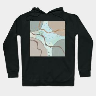 Abstract Hoodie